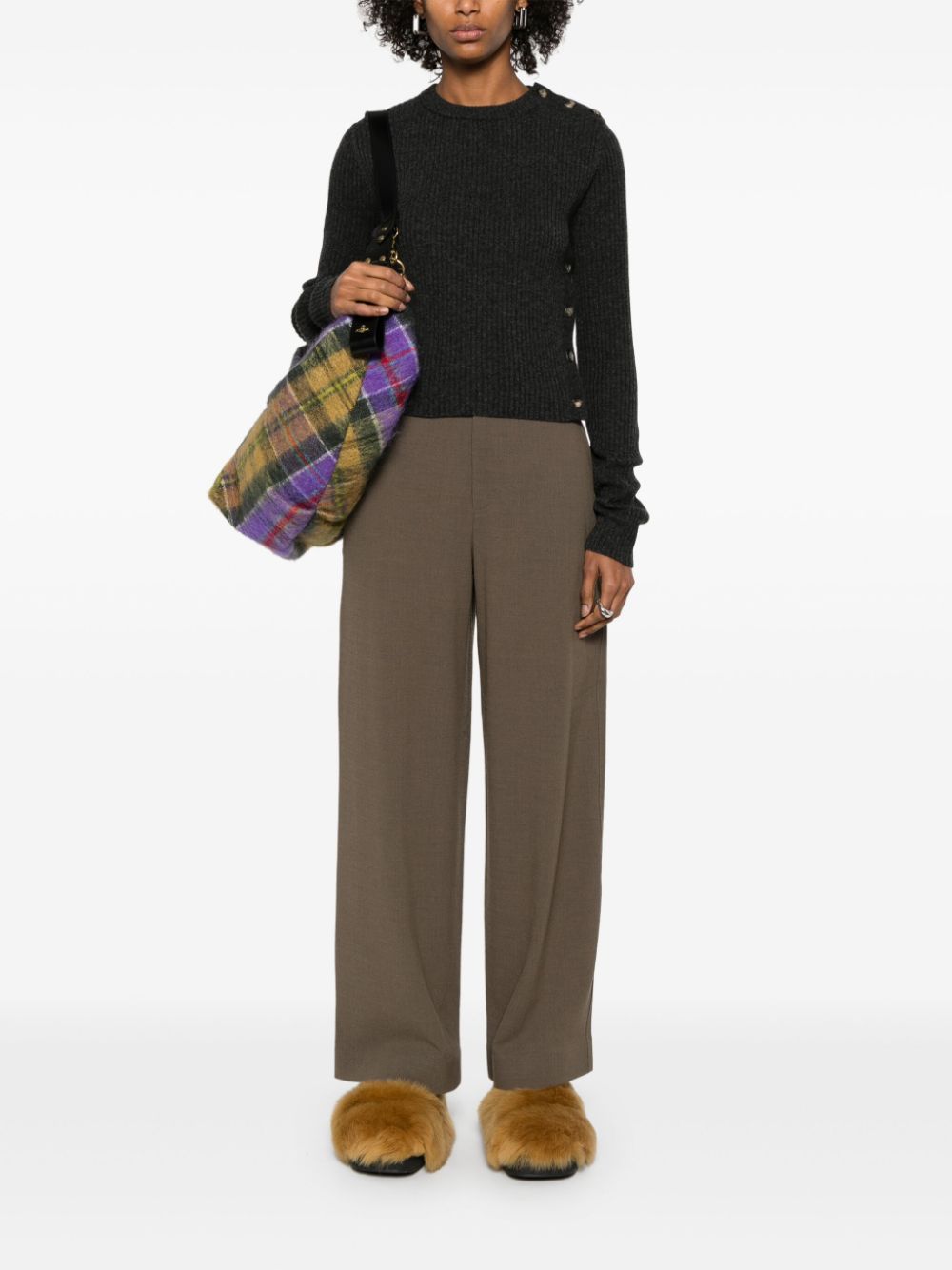 JW Anderson Straight broek - Bruin