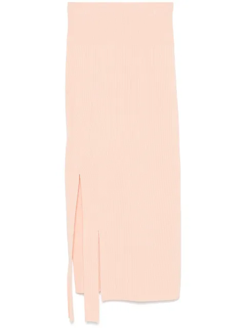 Victoria Beckham ribbed-knit maxi skirt
