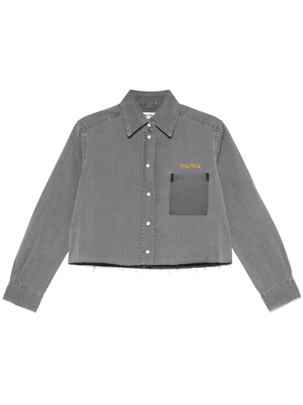 Miu Miu Camicia denim | grigio | Image 1