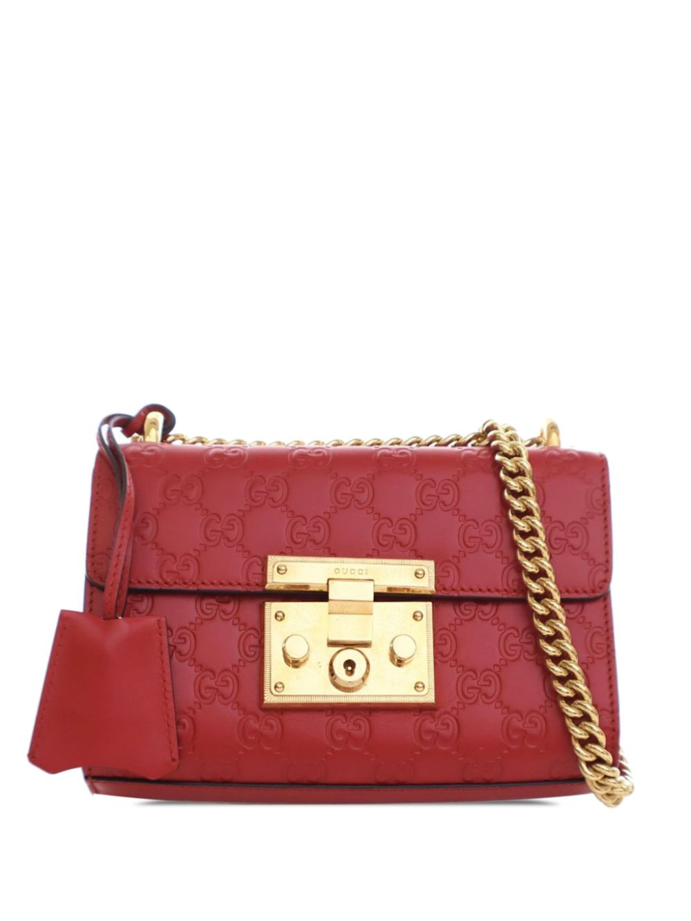 2000-2015 Small Guccissima Padlock crossbody bag