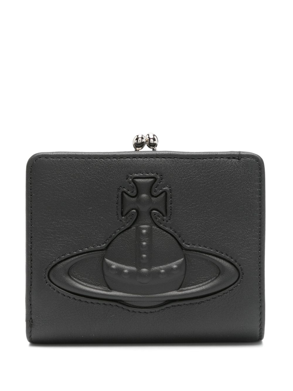 Vivienne Westwood Orb logo wallet - Black