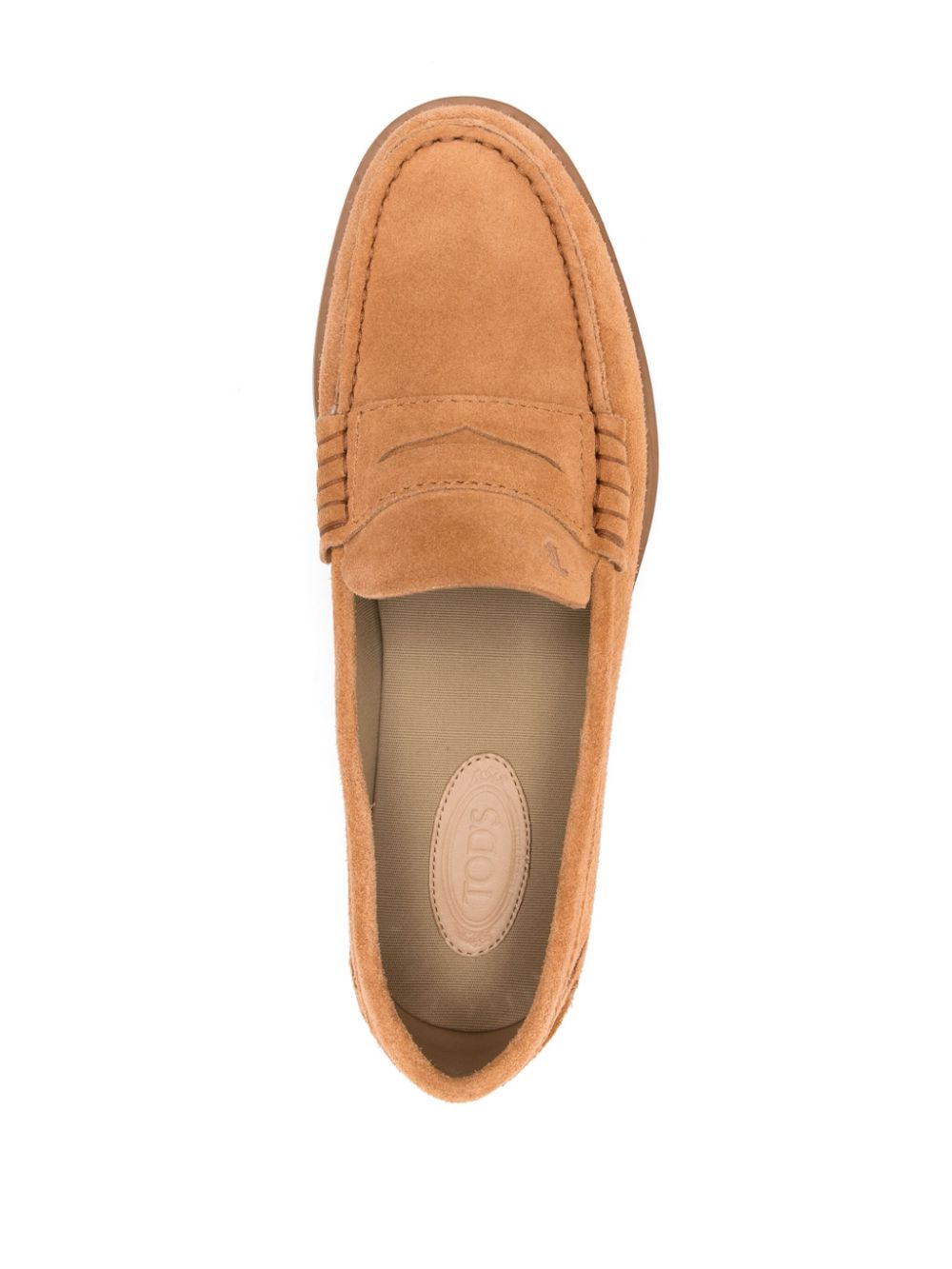 Tod's Suède loafers Bruin