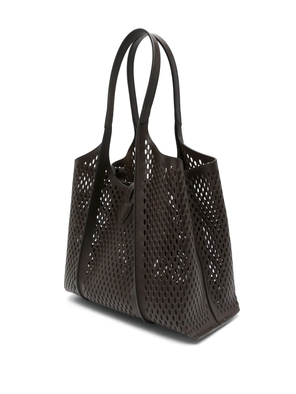 Tod's T Timeless medium shopper Bruin