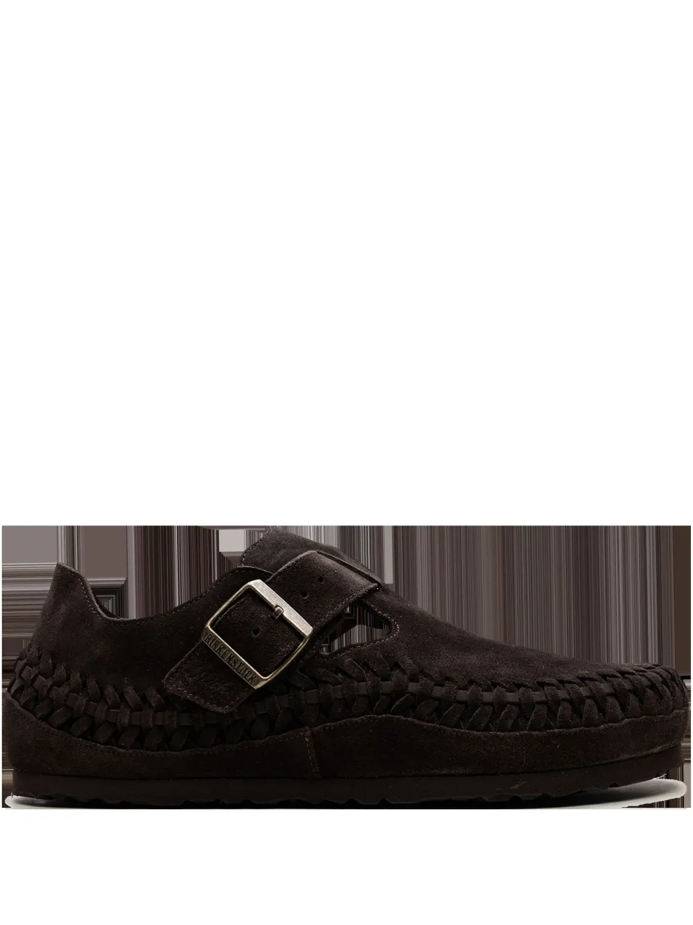 Birkenstock X Kith London Braided Slippers In Brown