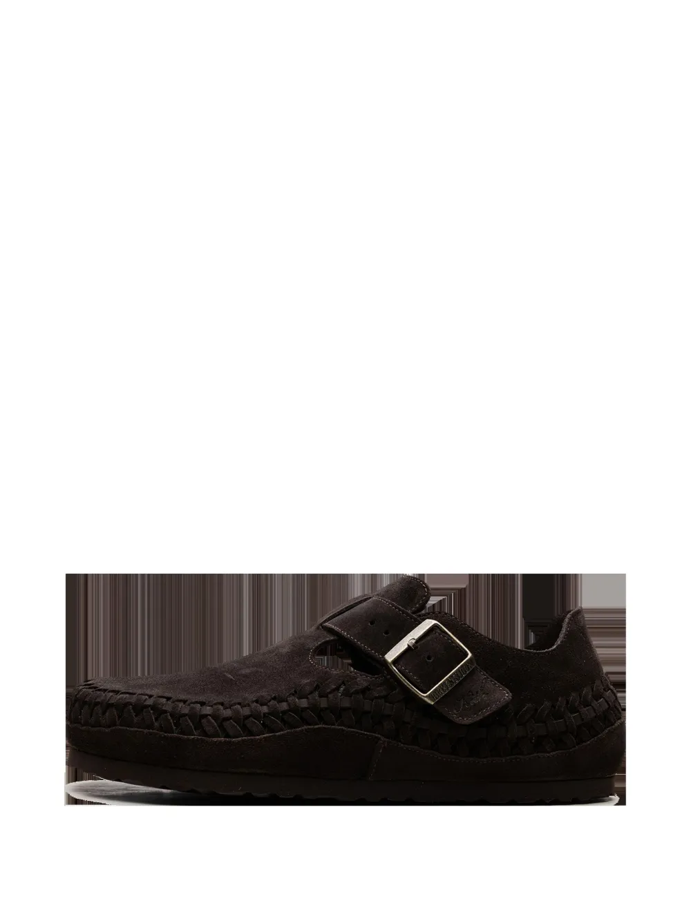 Birkenstock X Kith London Braided Slippers In Brown