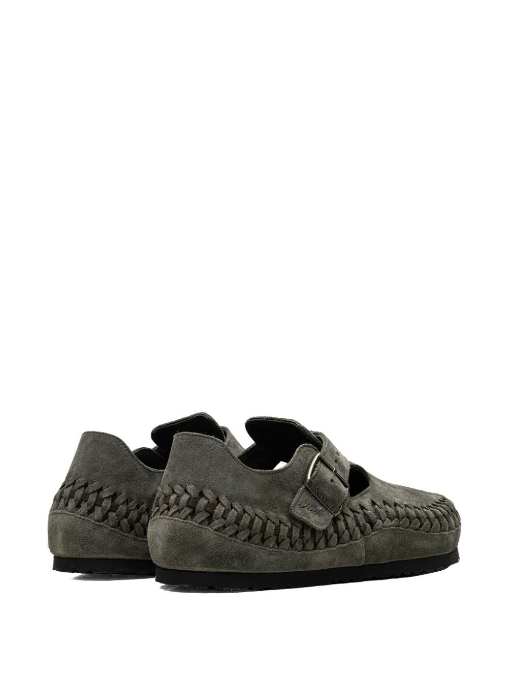 Birkenstock x Kith London Braided slippers Green