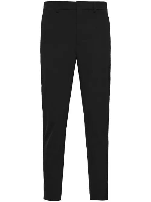 Pantalon à coupe courte - Prada - Modalova