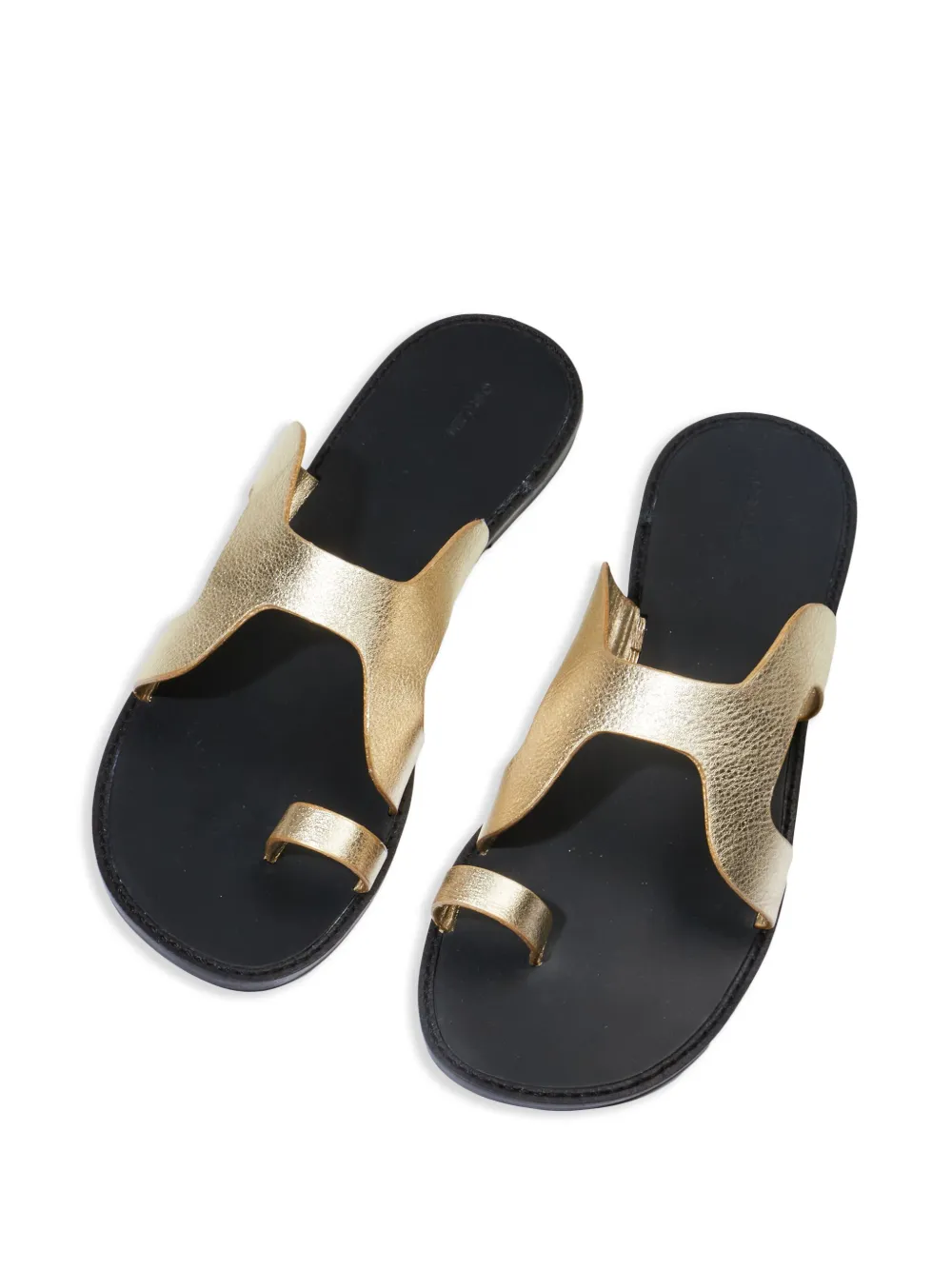 Osklen Boardwalk sandals Gold