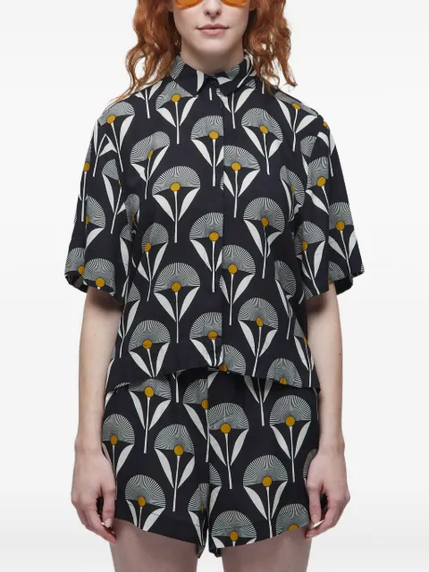 Osklen sunflower-print short-sleeve shirt