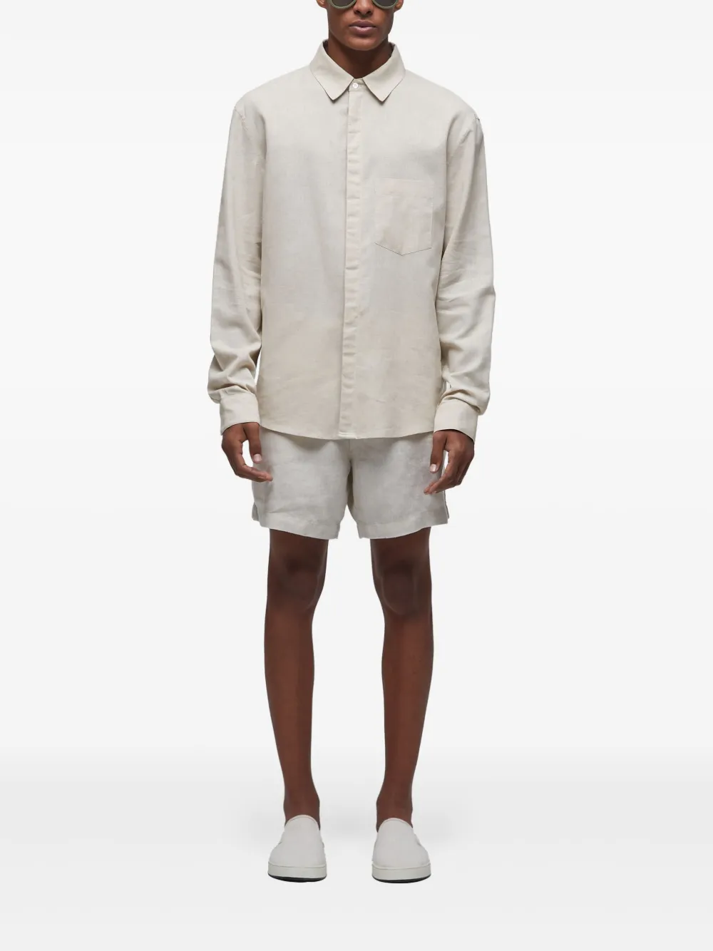 Osklen Camisa de linho com mangas longas | Image 2