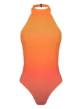 Osklen open-back swimsuit - Orange