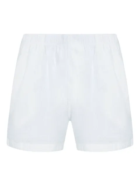 Osklen cotton textured shorts