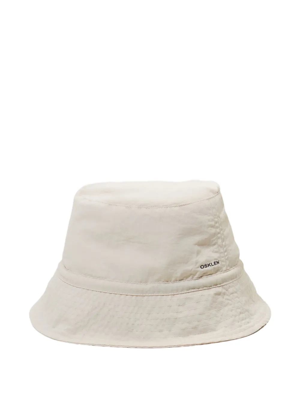 Osklen Gekreukte nylon vissershoed - Beige