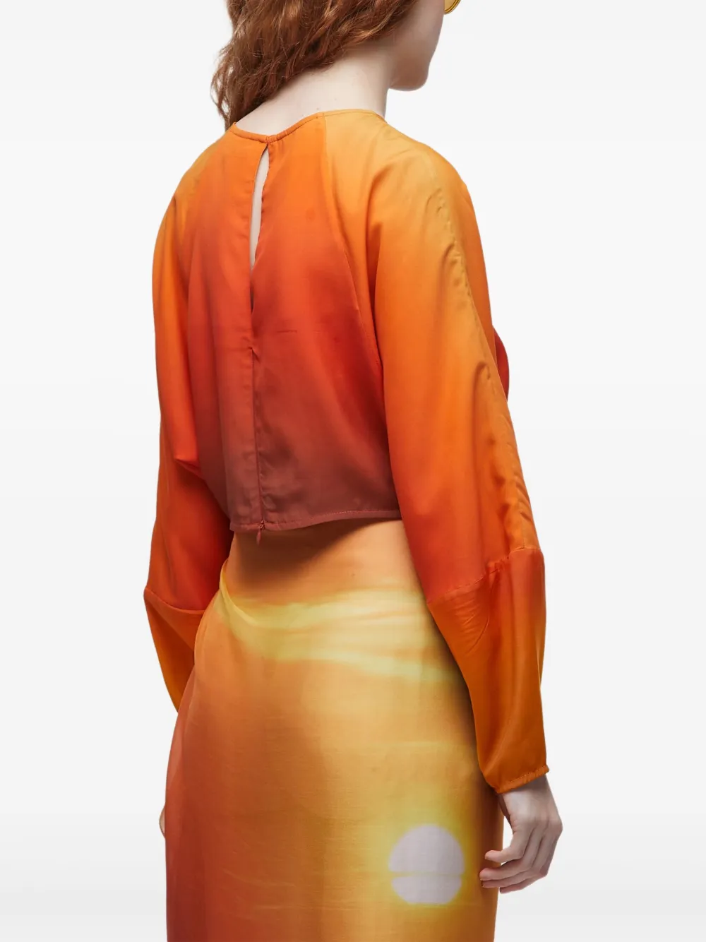 Osklen Sunset blouse Rood