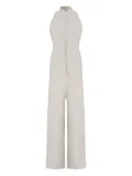 Osklen high-neck jumpsuit - Neutrals