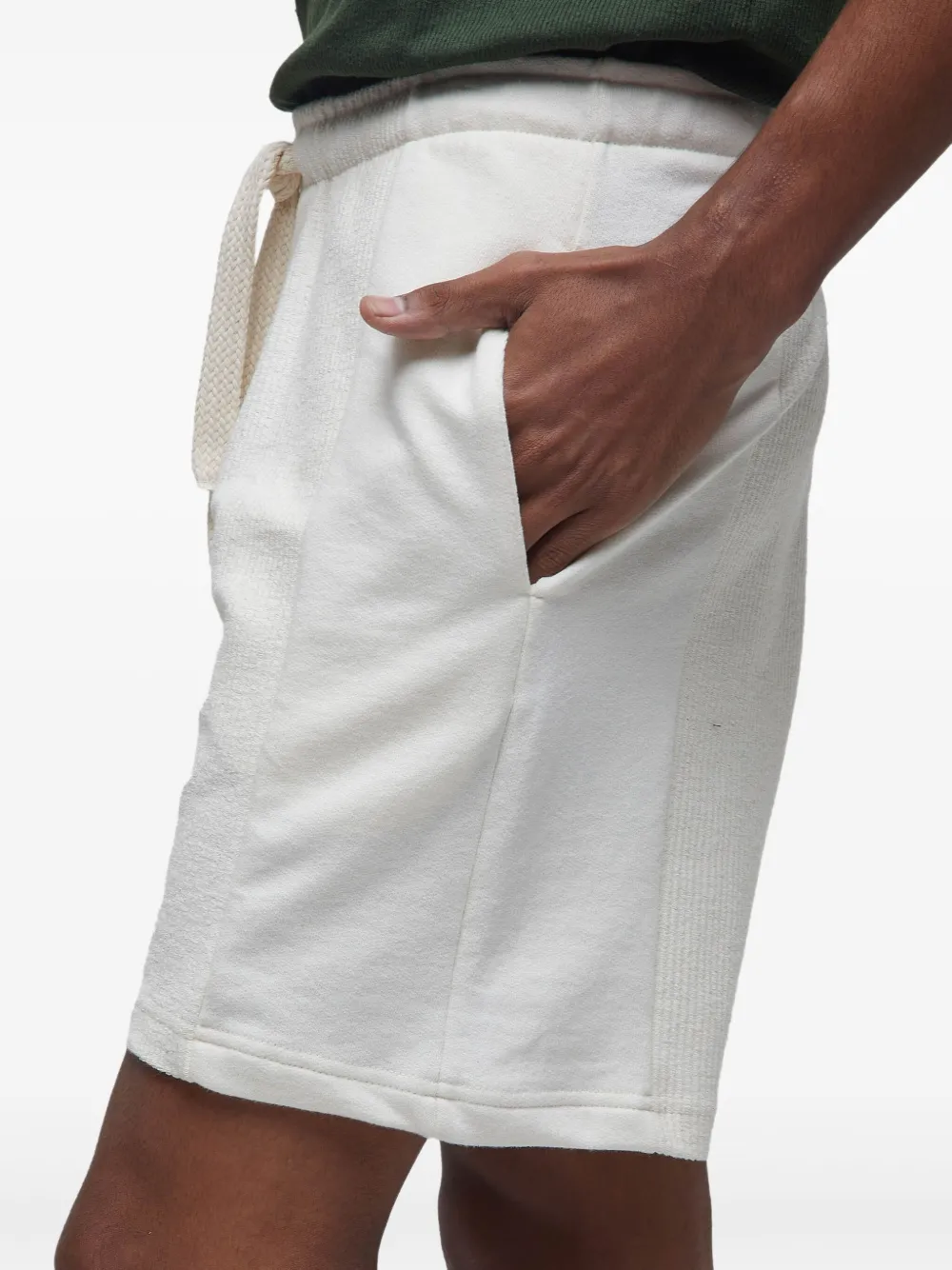 Osklen drawstring-fastening shorts Wit