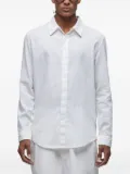 Osklen canvas embroidered shirt - White