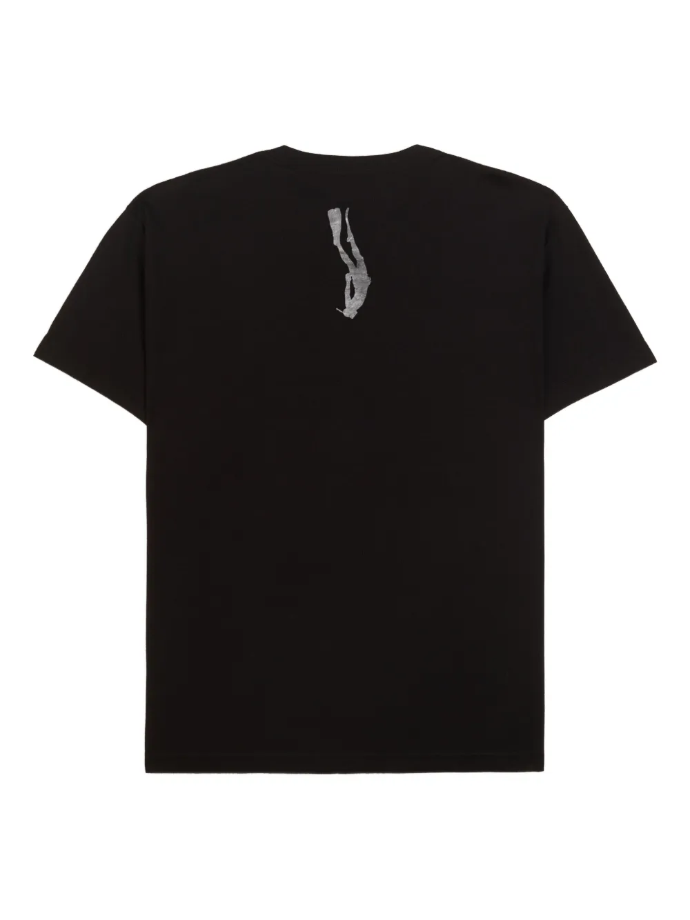 Osklen T-shirt met duikervlag - Zwart