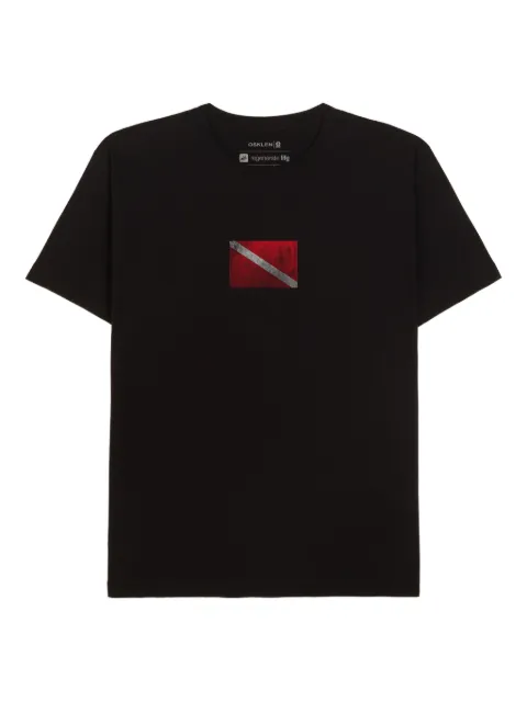 Osklen diver-flag T-shirt