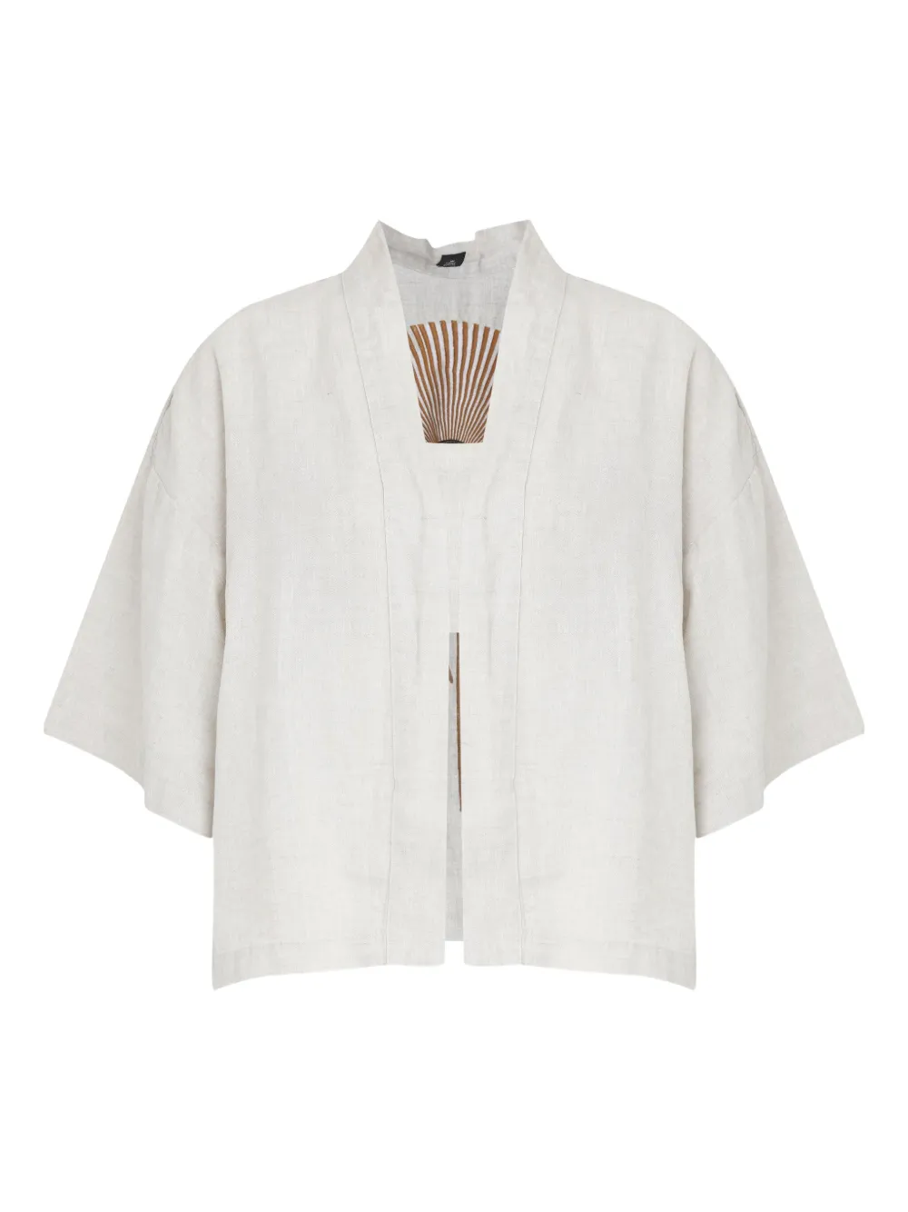 Osklen Blouse met borduurwerk Beige