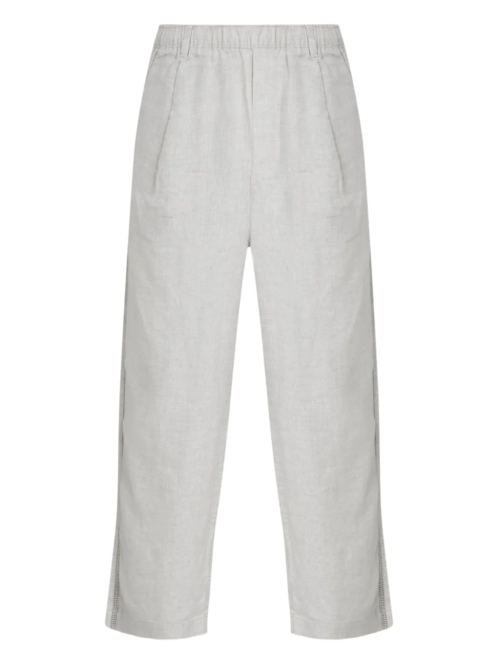 Osklen Calça de linho com pregas | Neutro | Image 1