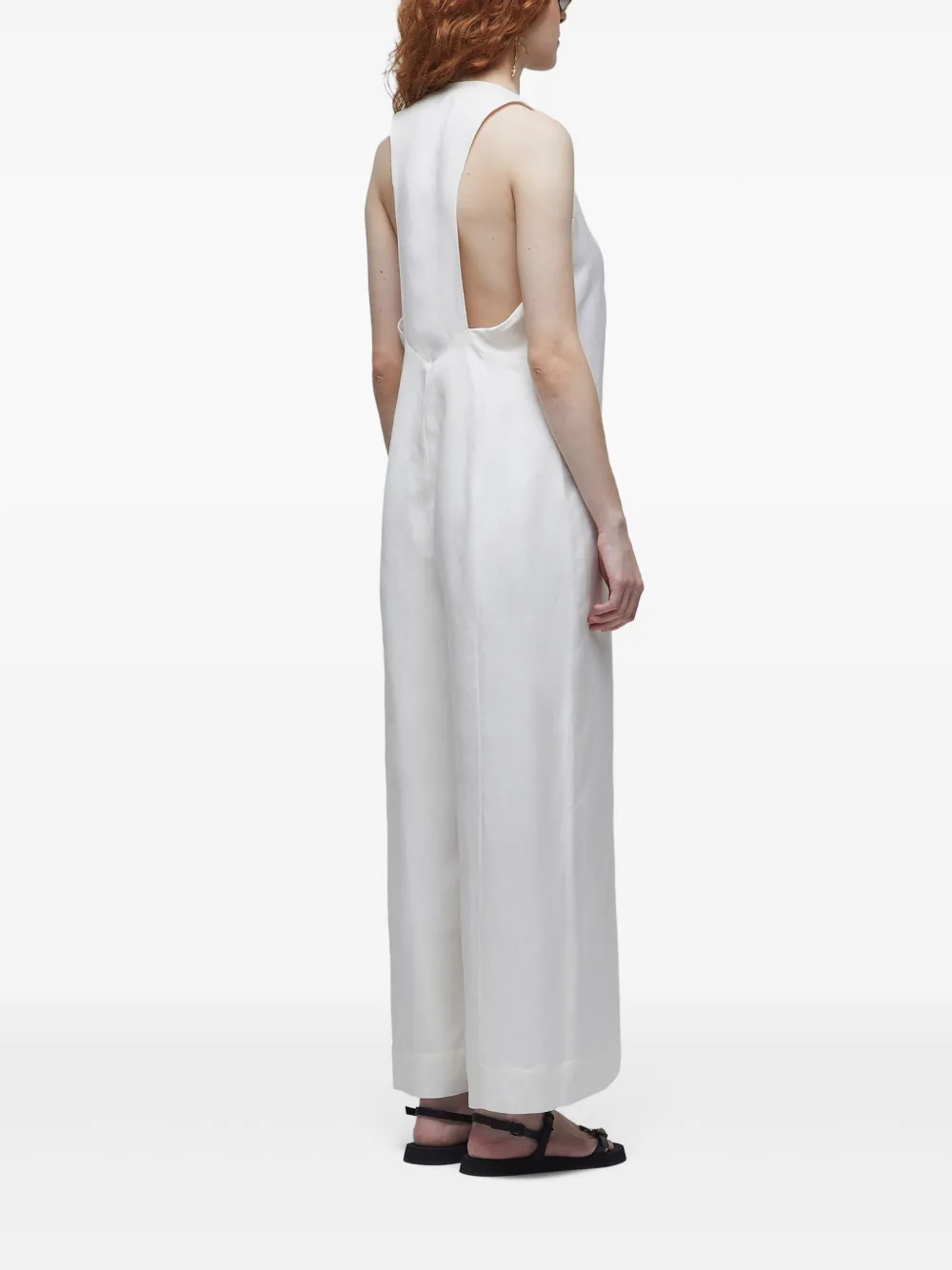 Osklen Mouwloze jumpsuit Wit