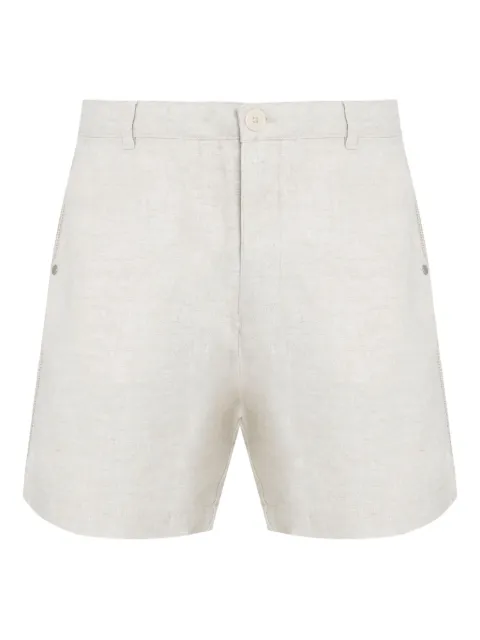 Osklen linen tailored shorts