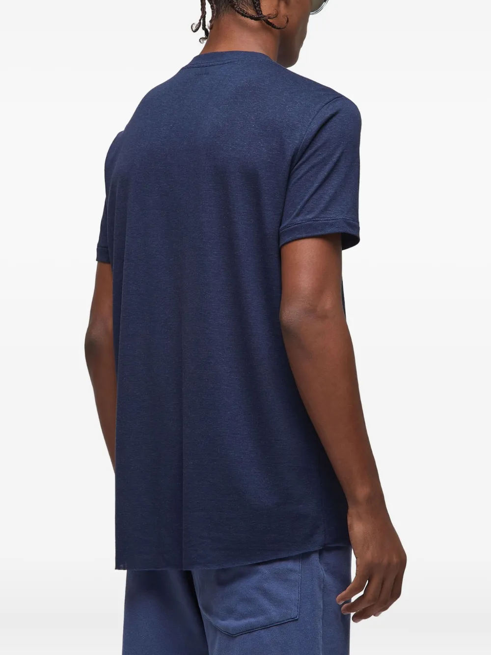 Osklen T-shirt met geborduurd logo 15