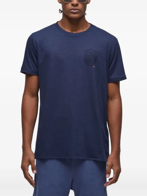 Osklen logo-embroidered T-shirt