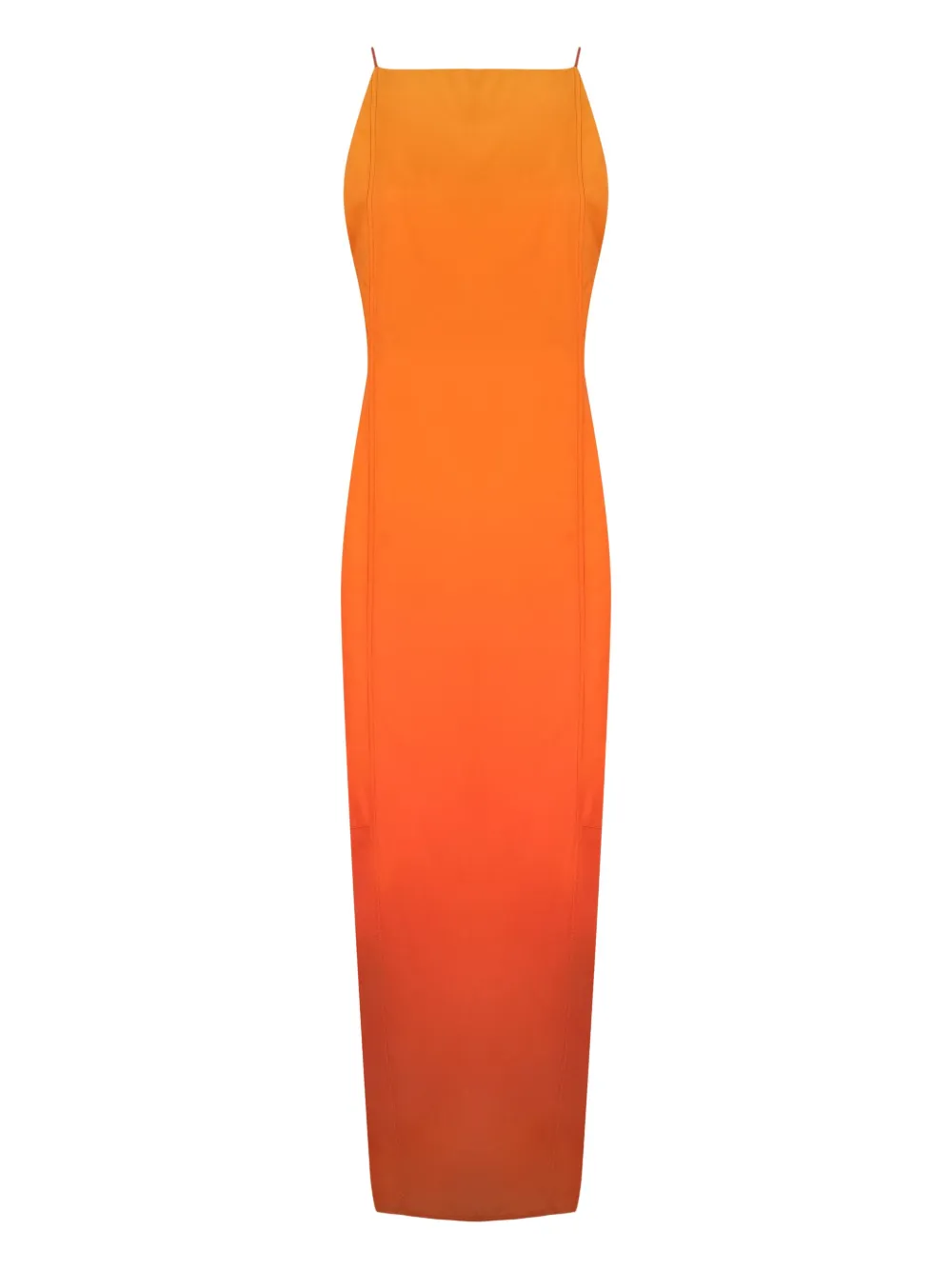 Osklen Sunset midi-jurk Rood