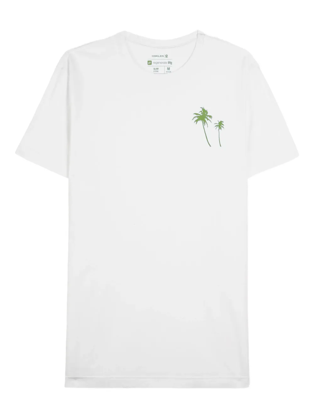 Osklen palm-tree print T-shirt | White | Image 1