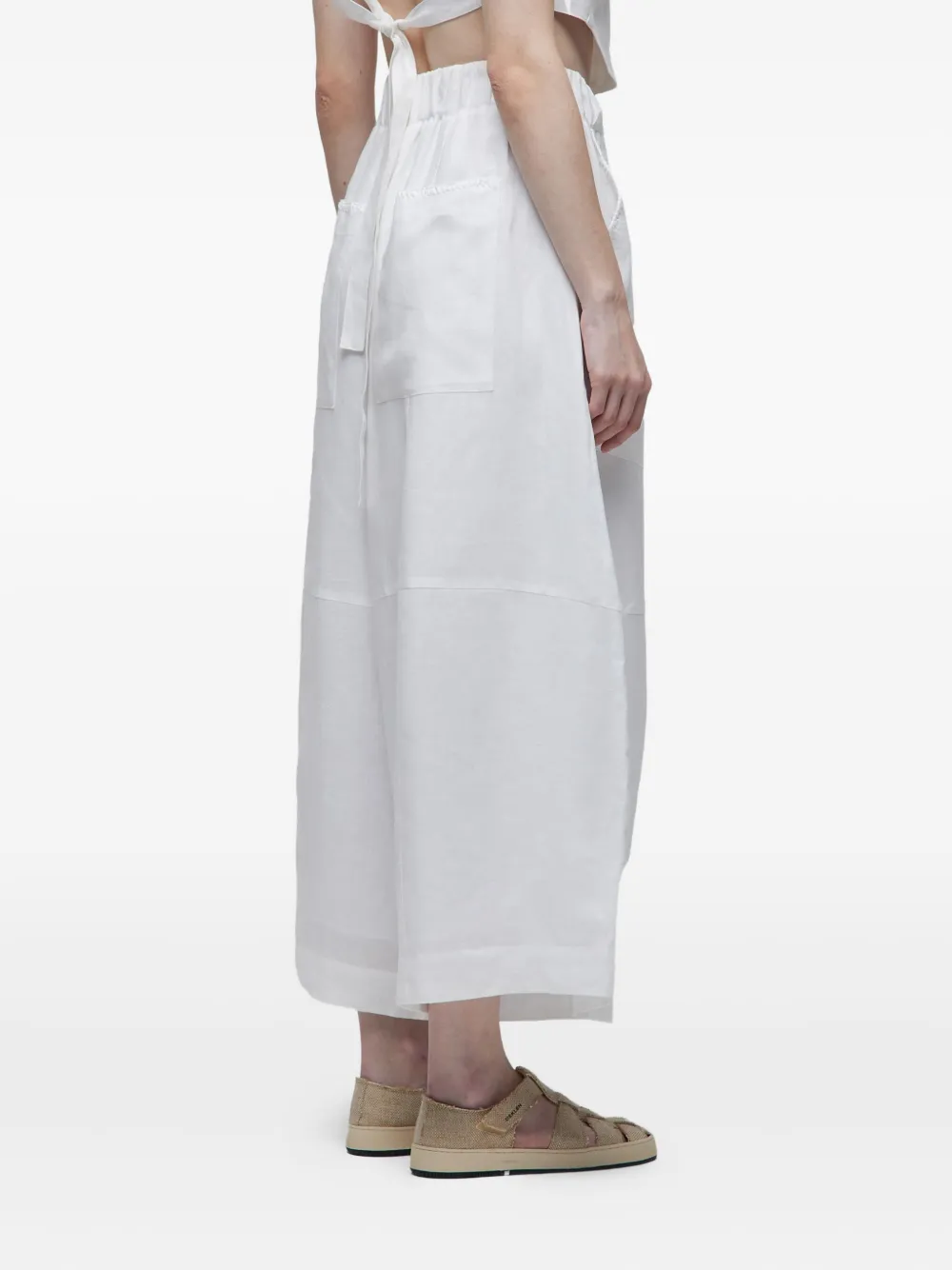 Osklen Broek met vlakken Wit