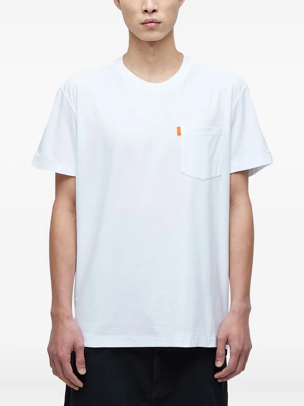 Osklen T-shirt met borstzak Wit