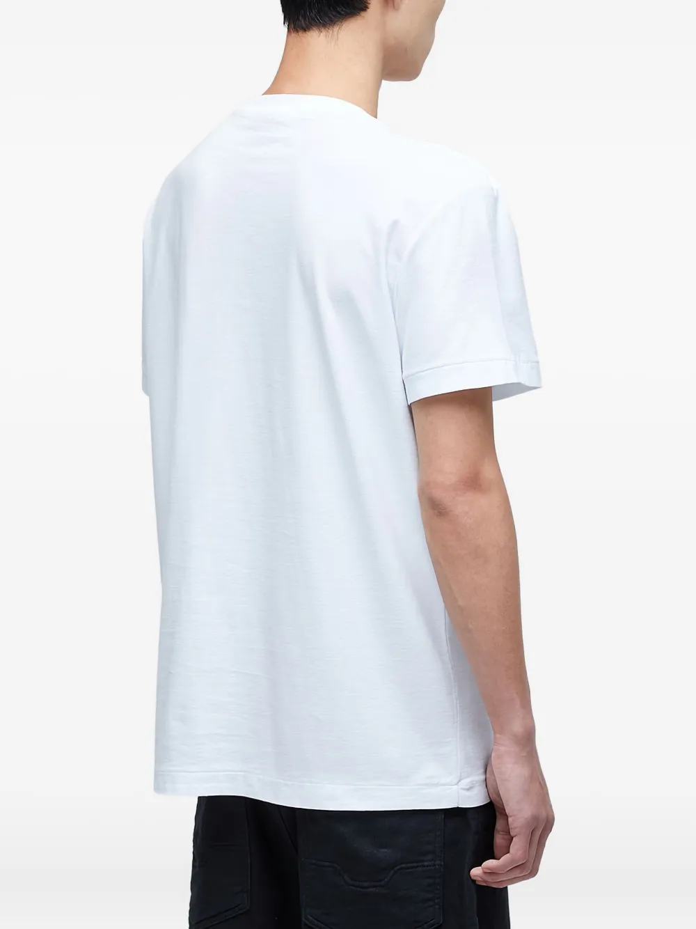 Osklen T-shirt met borstzak Wit