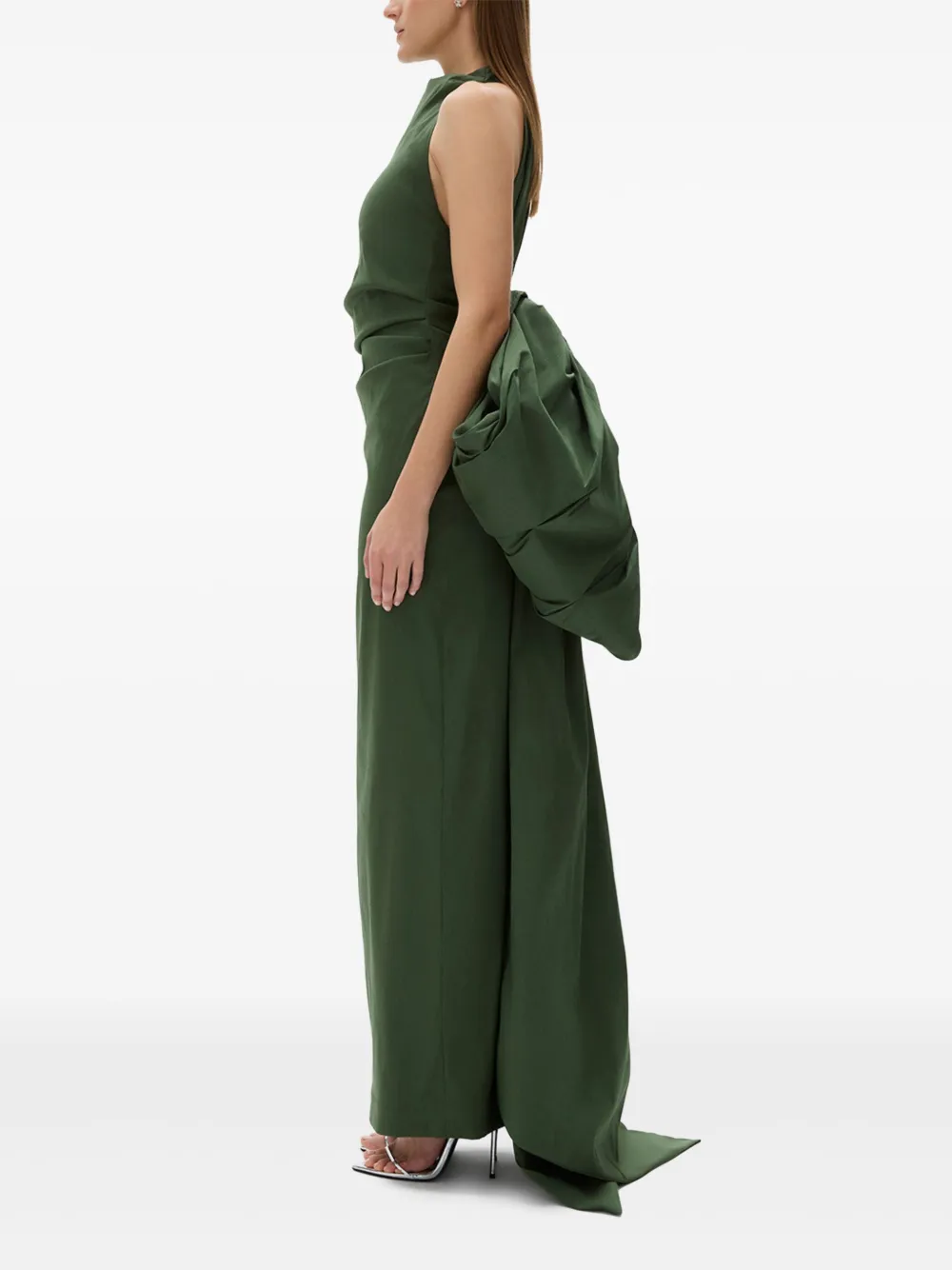 Rachel Gilbert Lottie avondjurk Groen