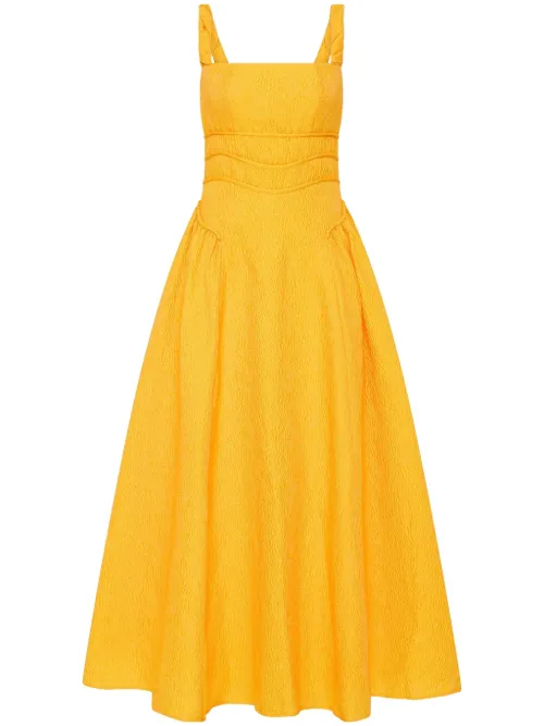 Rachel Gilbert robe Sophia - Jaune - Rachel Gilbert - Modalova