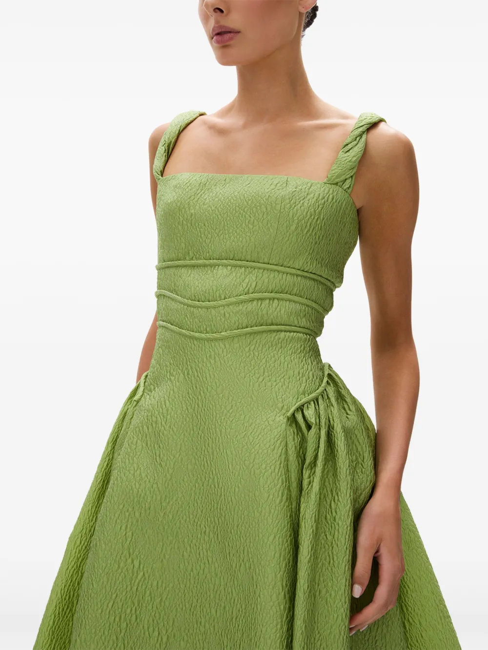 Rachel Gilbert Sophia jurk Groen