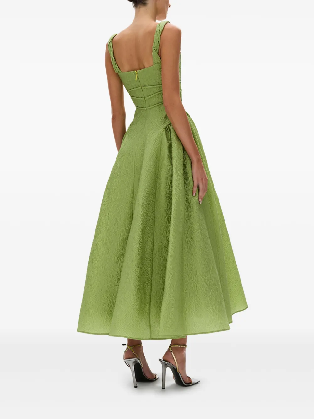 Rachel Gilbert Sophia jurk Groen