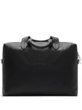 Burberry Check-embossed briefcase - Black