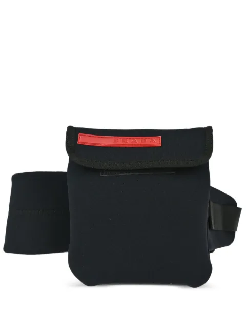 Prada Pre-Owned 1990-2000 logo-appliqué belt bag