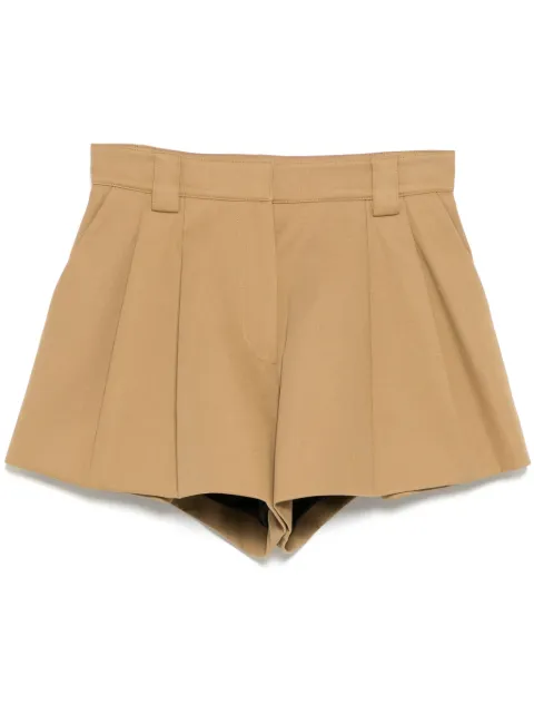 Alexander Wang shorts acampanados con tiro alto