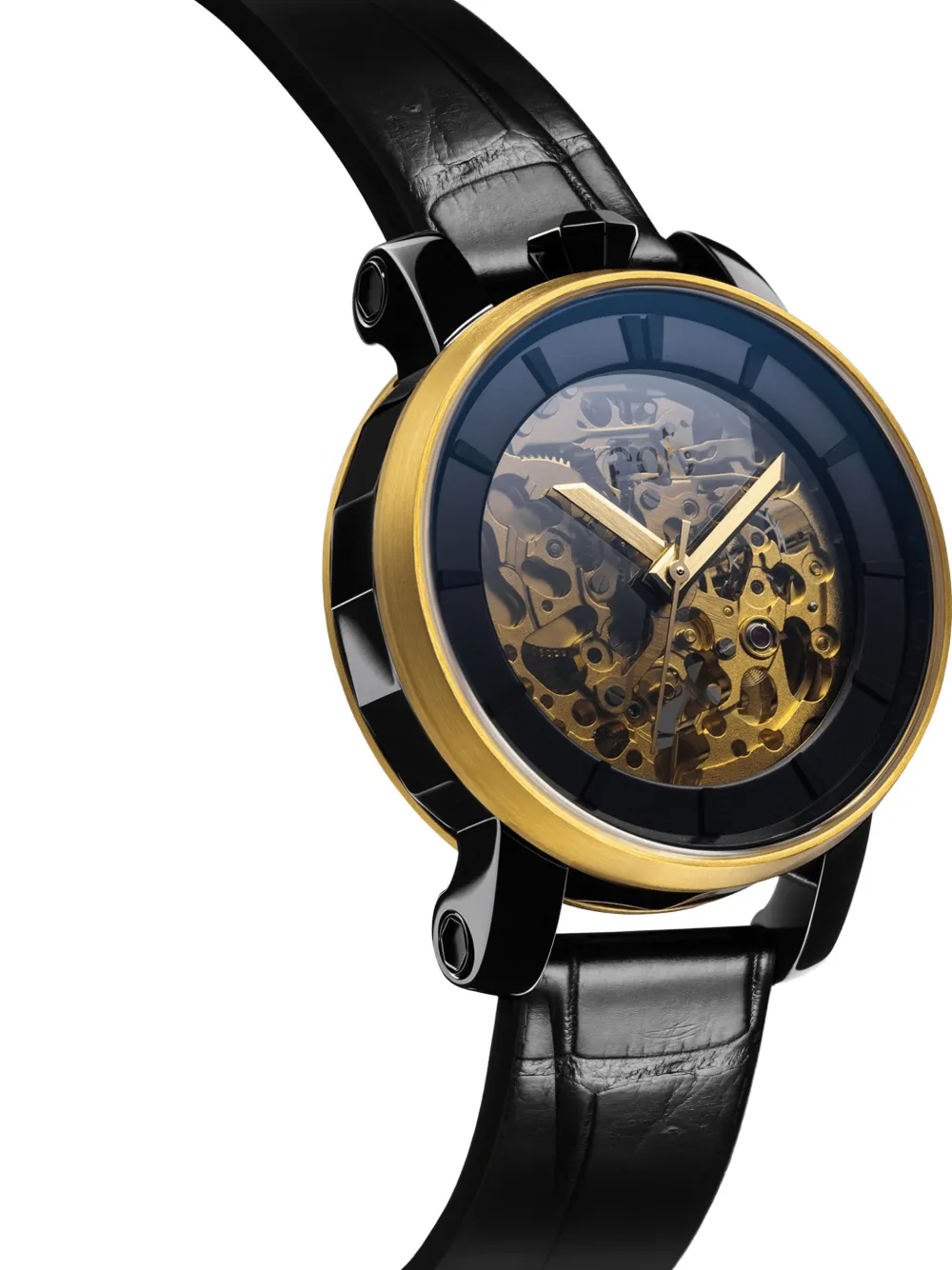 Fob Paris R360 Gold 36 mm horloge - Goud