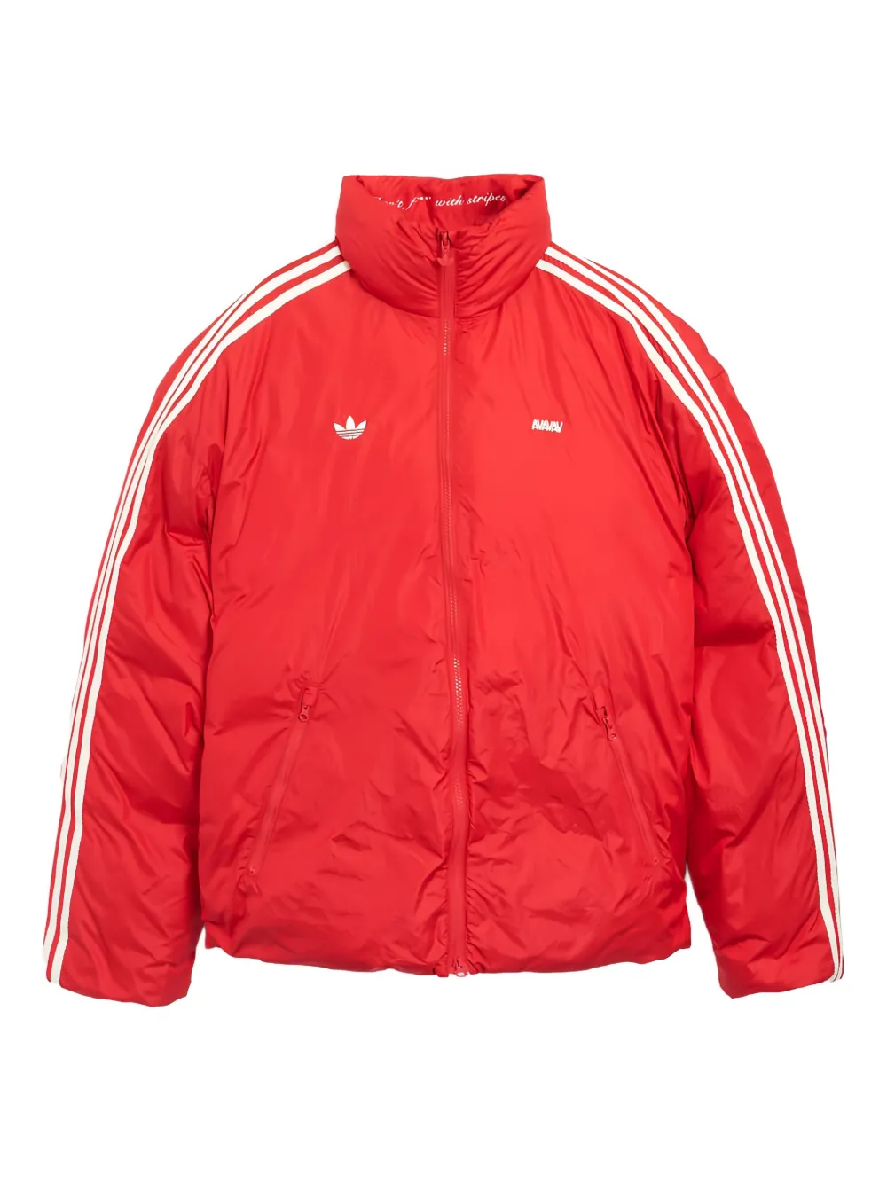 Adidas x Avavav padded jacket Rood