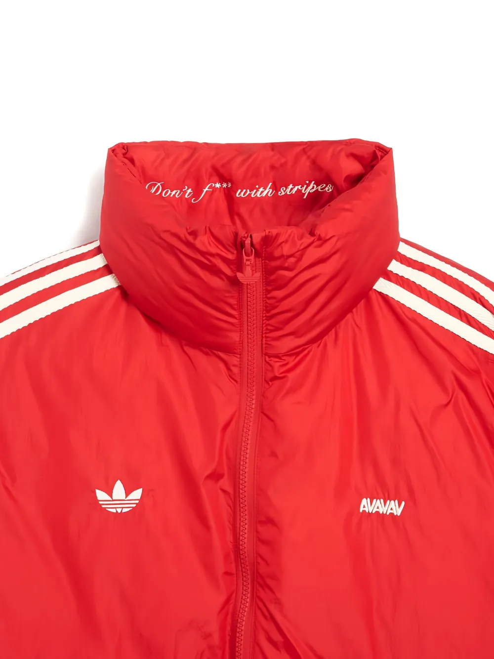 adidas x Avavav padded jacket Rood