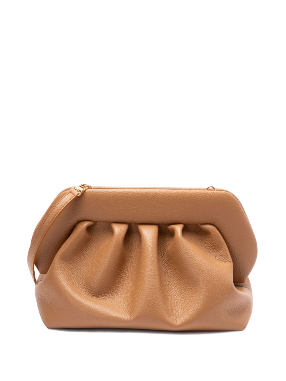 Themoirè Bios clutch bag - Brown