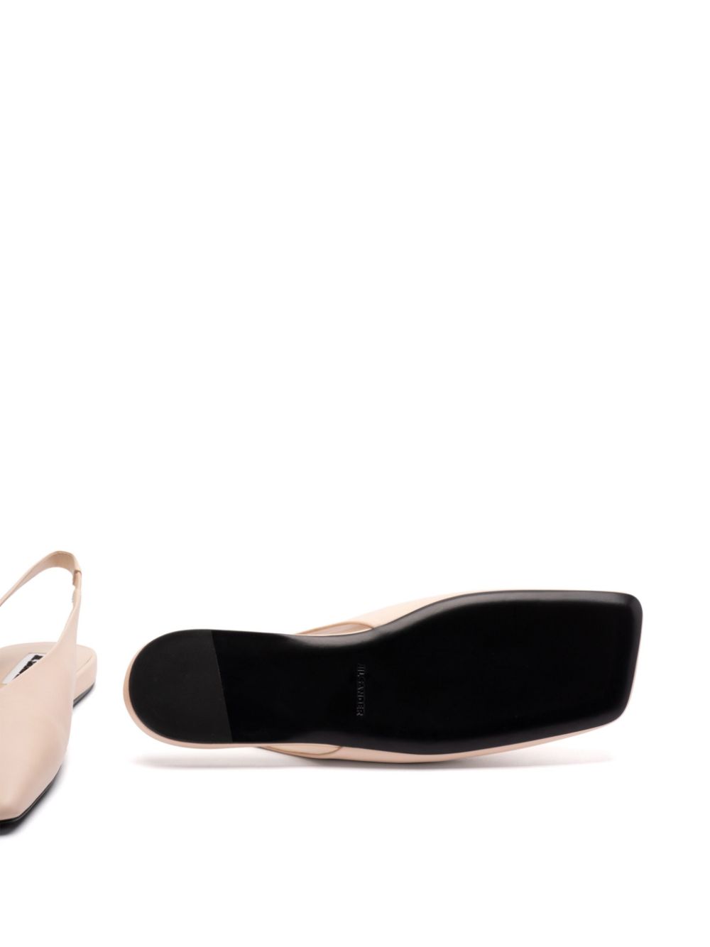 Jil Sander Slingback ballerina's Roze