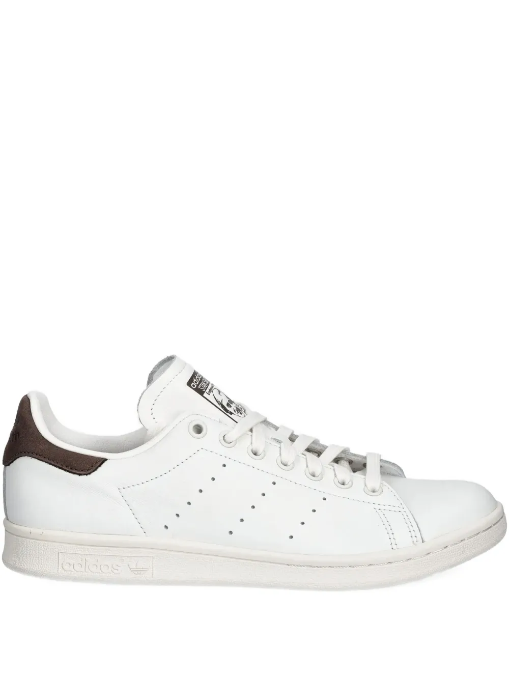adidas leather suede trainers | White | Image 1