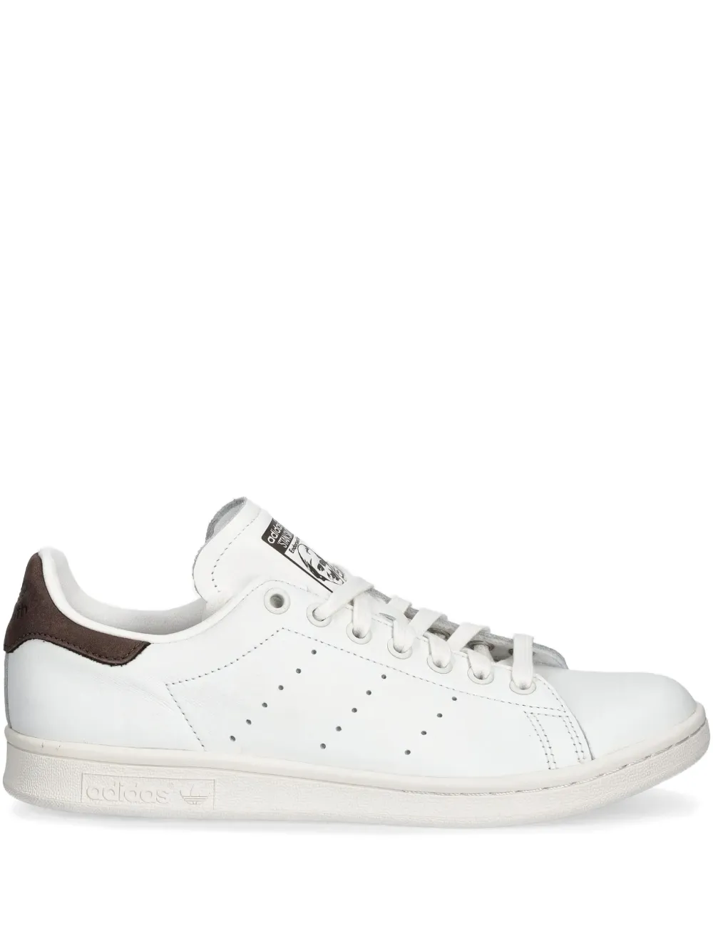 adidas leather suede trainers | White | Image 1