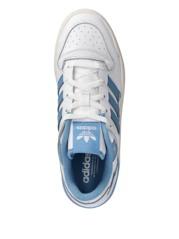 Adidas three-stripe Leather Trainers White FARFETCH KW