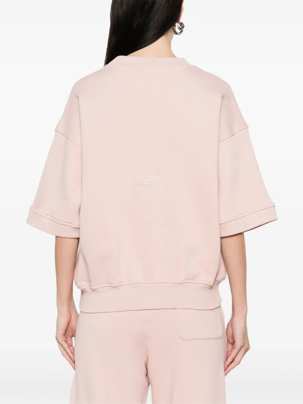 Autry Katoenen T-shirt Roze
